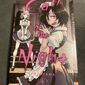 Call Of The Night #4 Paperback manga Kotoyama vampire manga anime